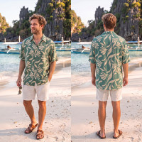 Hand Printed Rayon Shirt